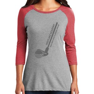 TriBlend Women's 3/4 Raglan Tee Thumbnail