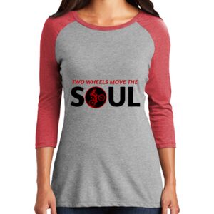 TriBlend Women's 3/4 Raglan Tee Thumbnail
