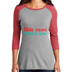 TriBlend Women's 3/4 Raglan Tee Thumbnail