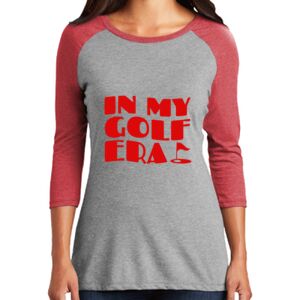 TriBlend Women's 3/4 Raglan Tee Thumbnail