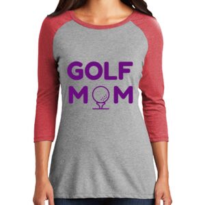 TriBlend Women's 3/4 Raglan Tee Thumbnail