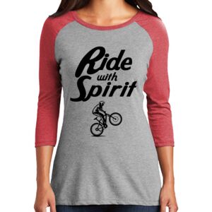 TriBlend Women's 3/4 Raglan Tee Thumbnail