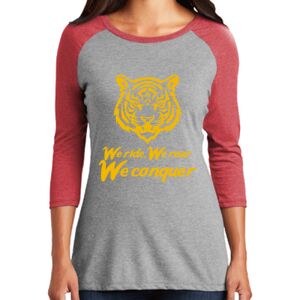 TriBlend Women's 3/4 Raglan Tee Thumbnail