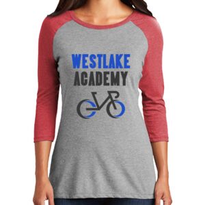 TriBlend Women's 3/4 Raglan Tee Thumbnail