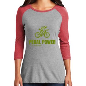 TriBlend Women's 3/4 Raglan Tee Thumbnail