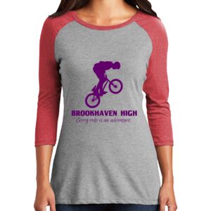 TriBlend Women's 3/4 Raglan Tee Thumbnail