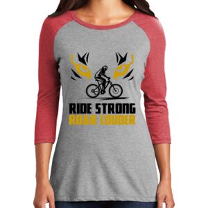 TriBlend Women's 3/4 Raglan Tee Thumbnail