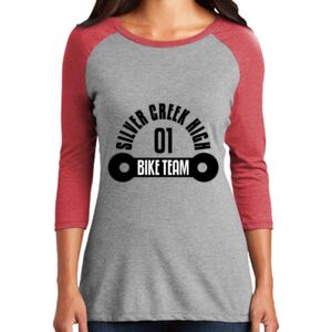 TriBlend Women's 3/4 Raglan Tee Thumbnail