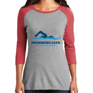 TriBlend Women's 3/4 Raglan Tee Thumbnail
