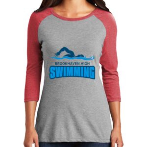 TriBlend Women's 3/4 Raglan Tee Thumbnail