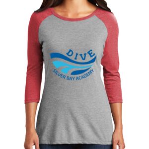 TriBlend Women's 3/4 Raglan Tee Thumbnail