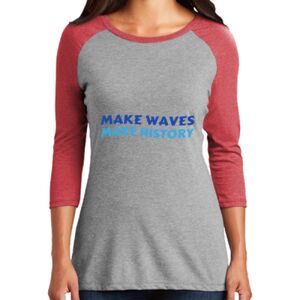 TriBlend Women's 3/4 Raglan Tee Thumbnail
