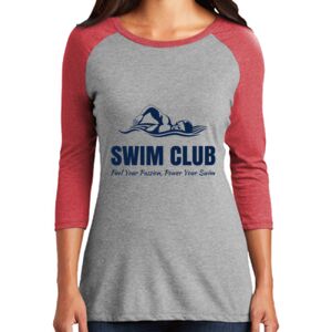 TriBlend Women's 3/4 Raglan Tee Thumbnail