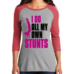 TriBlend Women's 3/4 Raglan Tee Thumbnail