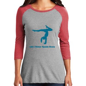 TriBlend Women's 3/4 Raglan Tee Thumbnail