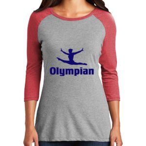 TriBlend Women's 3/4 Raglan Tee Thumbnail
