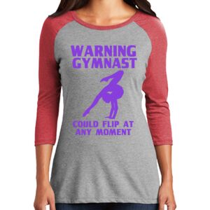 TriBlend Women's 3/4 Raglan Tee Thumbnail