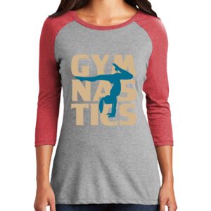 TriBlend Women's 3/4 Raglan Tee Thumbnail