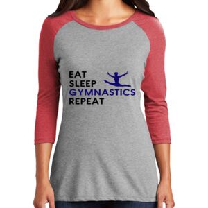 TriBlend Women's 3/4 Raglan Tee Thumbnail