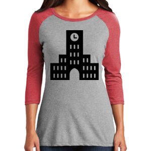TriBlend Women's 3/4 Raglan Tee Thumbnail
