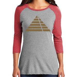 TriBlend Women's 3/4 Raglan Tee Thumbnail