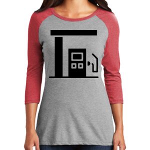 TriBlend Women's 3/4 Raglan Tee Thumbnail