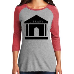 TriBlend Women's 3/4 Raglan Tee Thumbnail