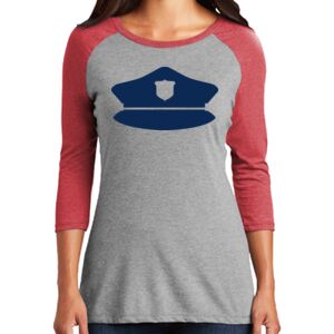 TriBlend Women's 3/4 Raglan Tee Thumbnail