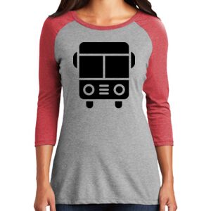 TriBlend Women's 3/4 Raglan Tee Thumbnail