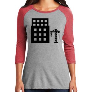 TriBlend Women's 3/4 Raglan Tee Thumbnail