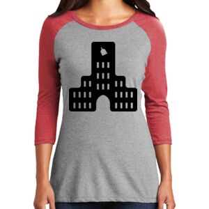 TriBlend Women's 3/4 Raglan Tee Thumbnail