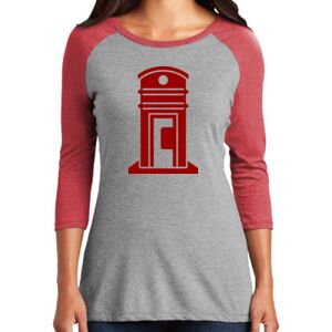 TriBlend Women's 3/4 Raglan Tee Thumbnail