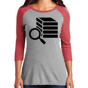 TriBlend Women's 3/4 Raglan Tee Thumbnail