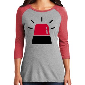 TriBlend Women's 3/4 Raglan Tee Thumbnail