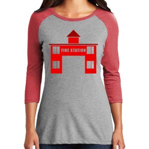 TriBlend Women's 3/4 Raglan Tee Thumbnail