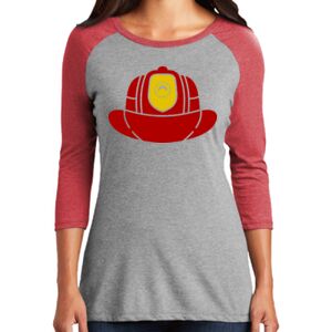 TriBlend Women's 3/4 Raglan Tee Thumbnail