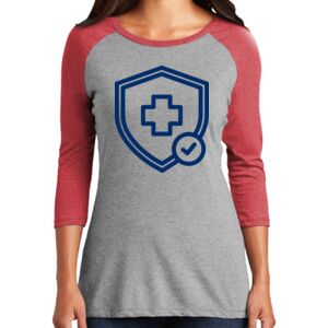 TriBlend Women's 3/4 Raglan Tee Thumbnail