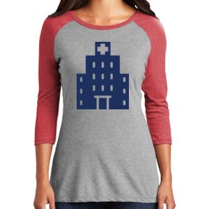 TriBlend Women's 3/4 Raglan Tee Thumbnail