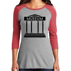 TriBlend Women's 3/4 Raglan Tee Thumbnail