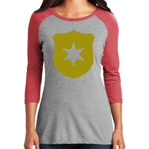TriBlend Women's 3/4 Raglan Tee Thumbnail