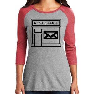 TriBlend Women's 3/4 Raglan Tee Thumbnail