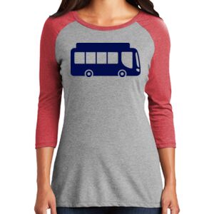 TriBlend Women's 3/4 Raglan Tee Thumbnail