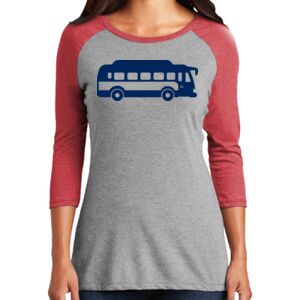 TriBlend Women's 3/4 Raglan Tee Thumbnail