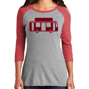 TriBlend Women's 3/4 Raglan Tee Thumbnail
