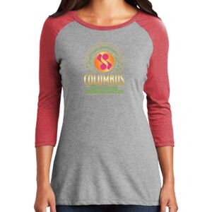 TriBlend Women's 3/4 Raglan Tee Thumbnail