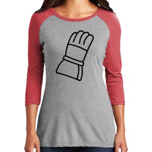 TriBlend Women's 3/4 Raglan Tee Thumbnail
