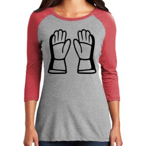 TriBlend Women's 3/4 Raglan Tee Thumbnail
