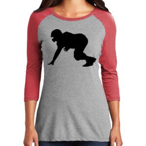 TriBlend Women's 3/4 Raglan Tee Thumbnail