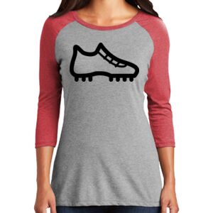 TriBlend Women's 3/4 Raglan Tee Thumbnail