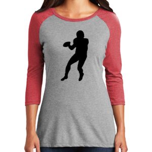 TriBlend Women's 3/4 Raglan Tee Thumbnail